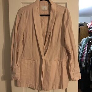 2 linen Blazers